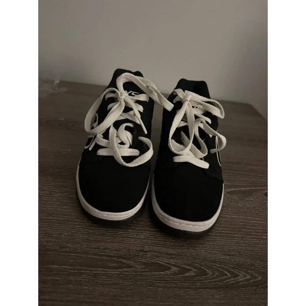 Heelys YTH 3 Boys' Black White Athletic Skate Shoes  Wheel US 3 UK 2 EU 33